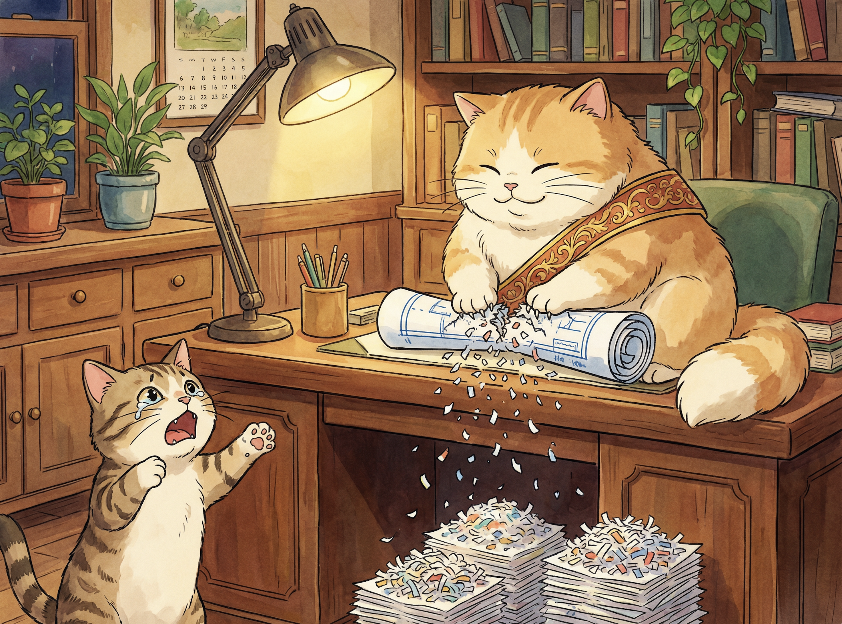 Frenemy cats